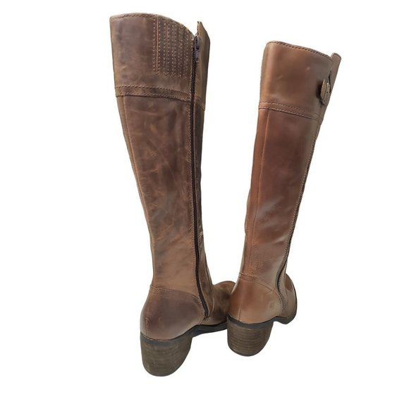 🎁 Born Fannar Leather Knee High Boot New‎ store display Woman's Size 7 - Picture 3 of 16